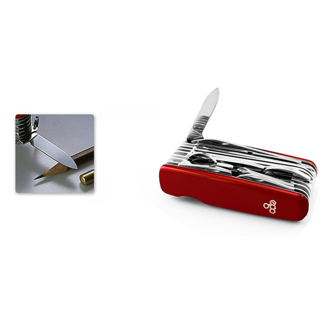 Нож Ego A01.18 красный  