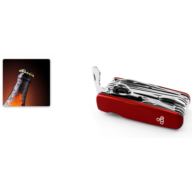 Нож Ego A01.18 красный  