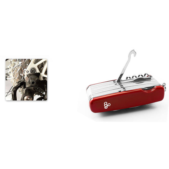 Нож Ego A01.18 красный  