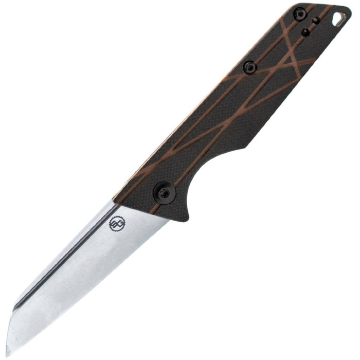 Нож StatGear Ledge, коричневый 
