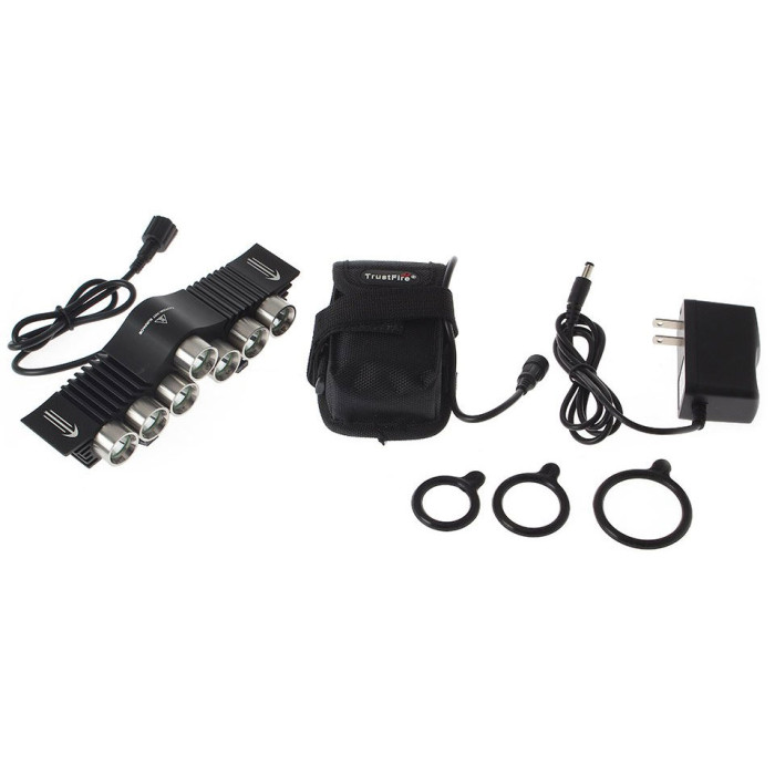 Велофара TrustFire TR-D013 (7xCree XM-L2, 3200 люмен, 3 режима, 6x18650)  