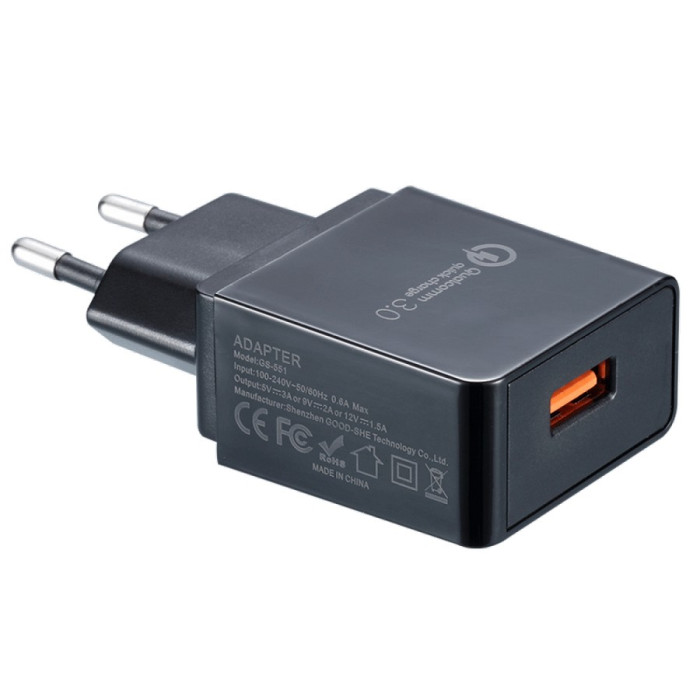 Адаптер Nitecore 220V - USB с поддержкой Quick Charge 3.0 (3A)  