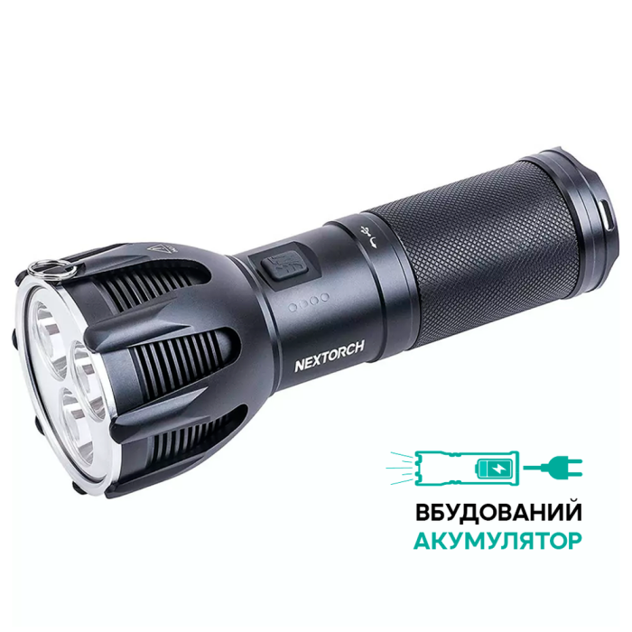 Фонарь ручной Nextorch SAINT TORCH 30 V2.0 черный 
