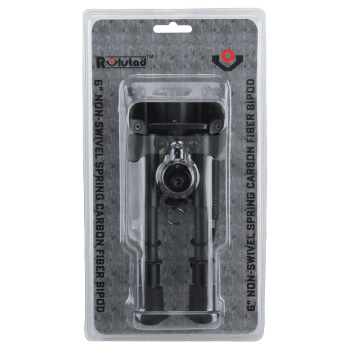 Сошки Vector Optics 155-230 мм. Карбоновое волокно, подпружиненное  