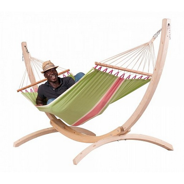 Гамак со стойкой La Siesta FRR114CNS121 kiwi  