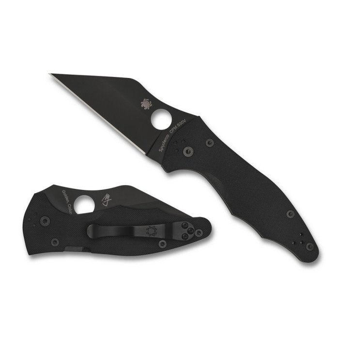 Нож Spyderco Yojimbo 2 Black Blade (C85GPBBK2)  