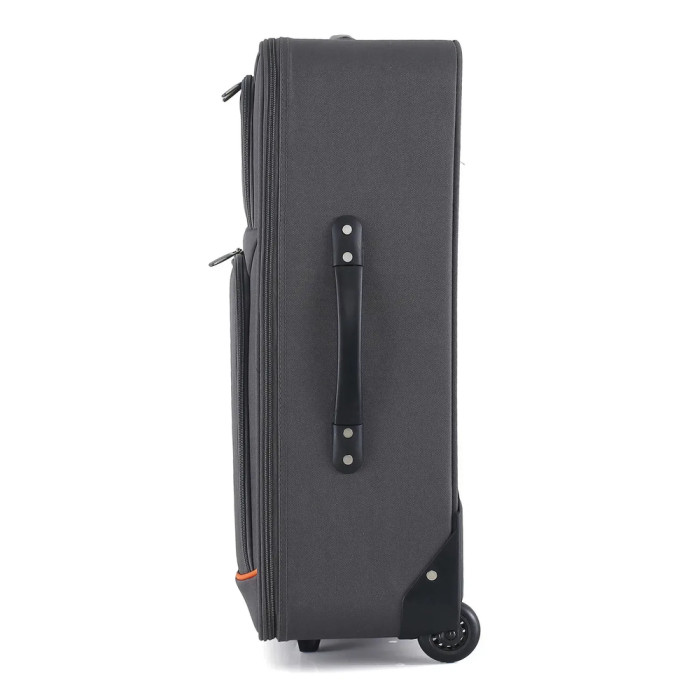 Чемодан Semi Line 24" (M) Grey/Orange Lines (T5754-2)  