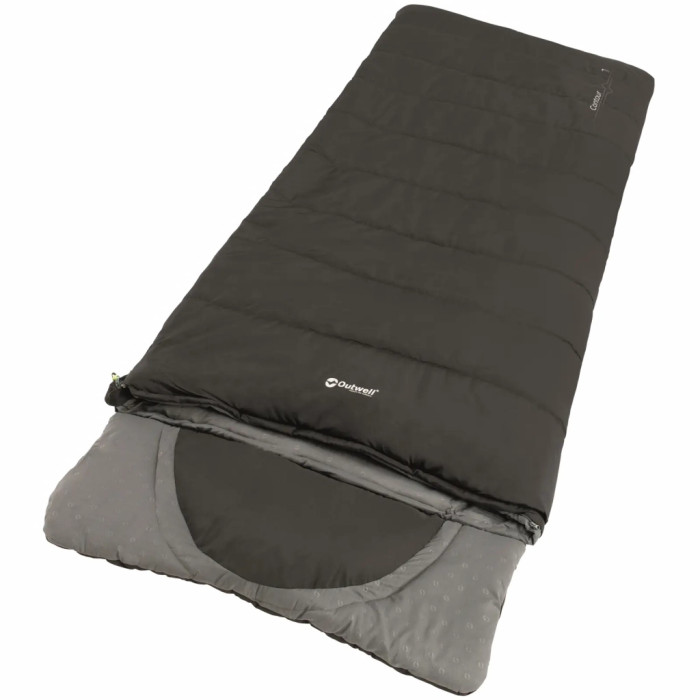 Спальный мешок Outwell Contour Reversible/+2°C Midnight Black Left (230365)  