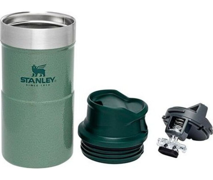 Термочашка Stanley Classic Trigger-action Hammertone Green 0.25 л  