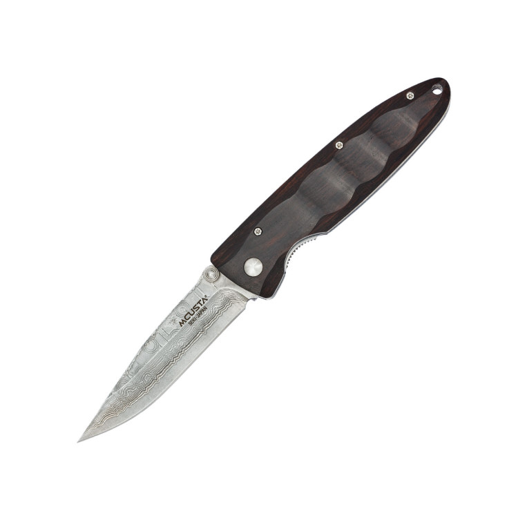 Нож Mcusta Classic Wave Damascus ebony wood MC-0013D 