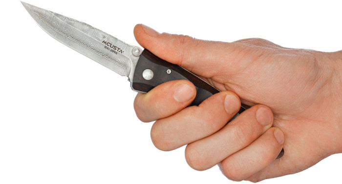 Нож Mcusta Classic Wave Damascus ebony wood MC-0013D  