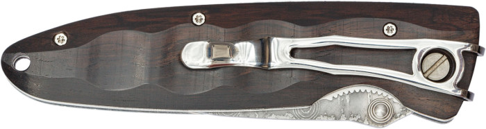 Нож Mcusta Classic Wave Damascus ebony wood MC-0013D  