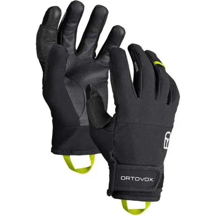 Перчатки мужские Ortovox TOUR LIGHT GLOVE M black raven - S - черный  