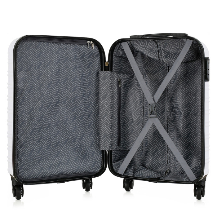 Чемодан Semi Line 20" (S) White (T5952-1)