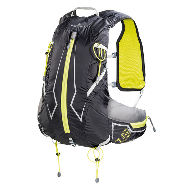 Рюкзак спортивный Ferrino X-Track 15 Black/Yellow  