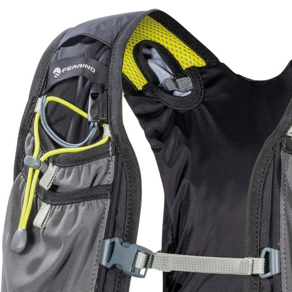 Рюкзак спортивный Ferrino X-Track 15 Black/Yellow  