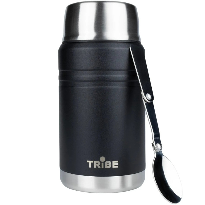 Термос Tribe Food Jar пищевой 0,7л T-DE-0023, black  