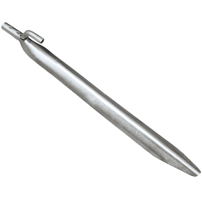 Колышки  High Peak Steel V-Peg with Hook 24 см 6 шт. -серебристые (42209)