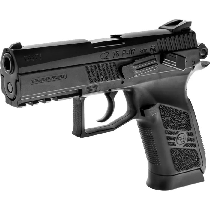 Пистолет страйкбольный ASG CZ75 P-07 Duty CO2. Blowback. кал. 6 мм  