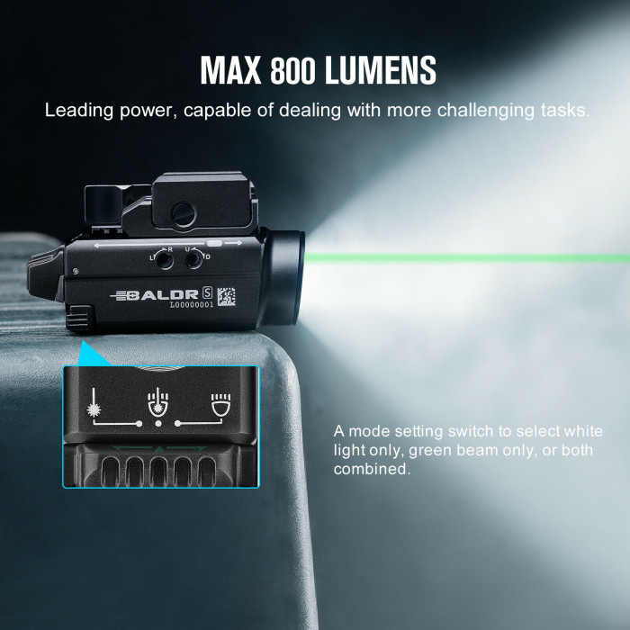 Подствольный фонарь Olight BALDR S.,800 лм., Песочный  