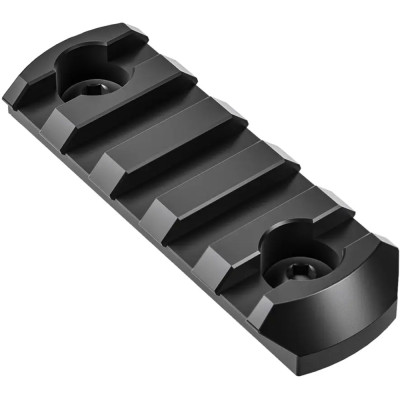 Планка Leofoto Weaver/Picatinny на 5 слотов. M-LOK. Алюминий