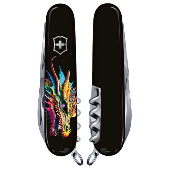 Складной нож Victorinox SPARTAN ZODIAC Яркий дракон 1.3603.3.Z3330u  