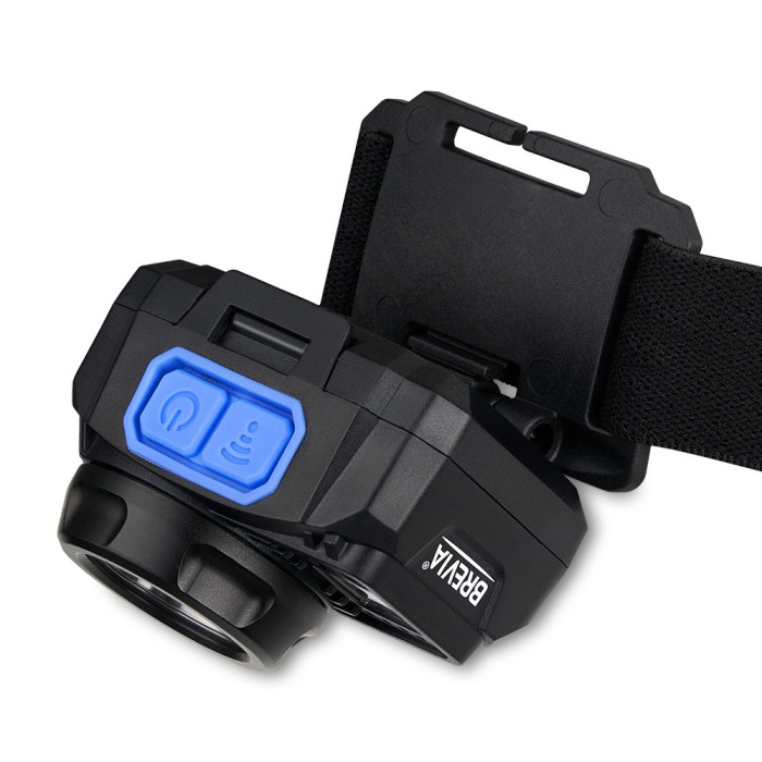 Фонарь налобный BREVIA 500Lm, 3W CREE XPG+COB, 1200mAh/3xAAA, Sensor White/Red (14350ERBX1)  