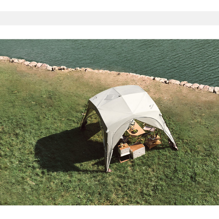 Пол для тента Naturehike CNK230WS014, 2.4 м*2,4 м, коричневый  