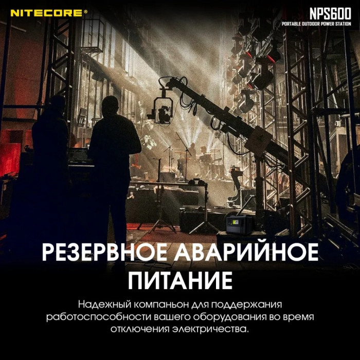 Зарядная станция Nitecore NPS600 (165000mAh)  