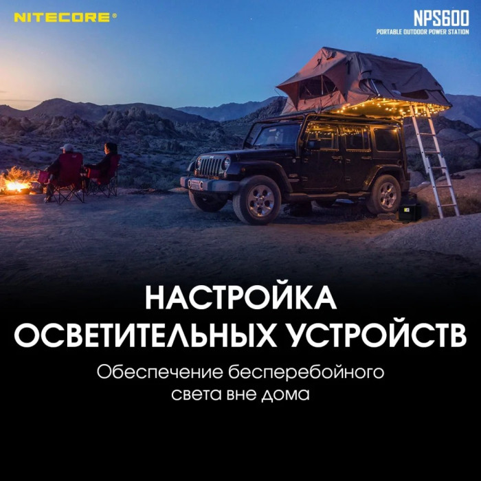 Зарядная станция Nitecore NPS600 (165000mAh)  