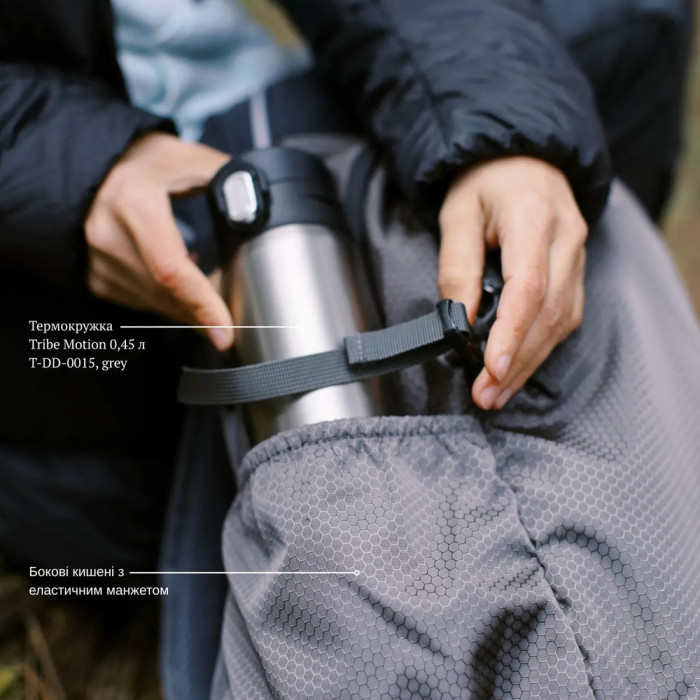 Рюкзак Tribe Daily 22 л T-IC-0021-grey  