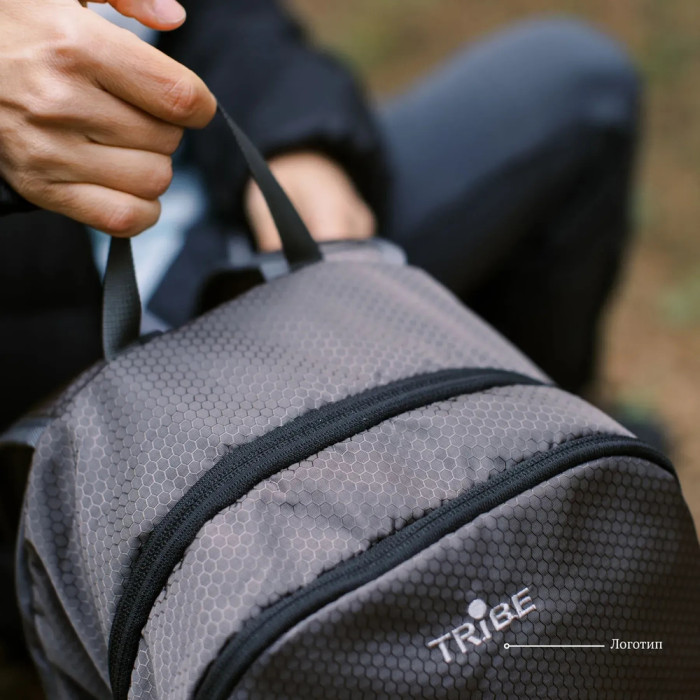 Рюкзак Tribe Daily 22 л T-IC-0021-grey  