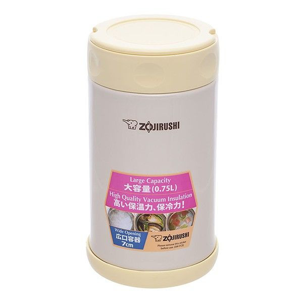 Термос для еды Zojirushi SW-FCE75YP 0.75 л Бежевый  