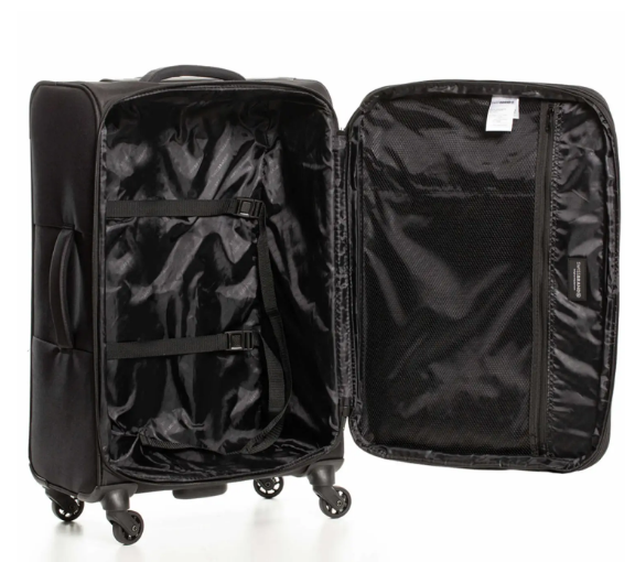 Чемодан Swissbrand Hamilton (M) Black (SWB_LLHAM001M)  