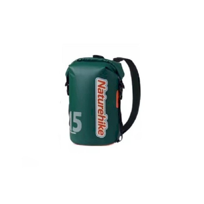 Рюкзак водонепроницаемый Naturehike CNK2300BS017, 15 л, темно-зеленый  