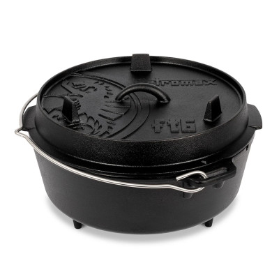 Казан-жаровня чугунная Petromax Dutch Oven ft6 на ножках 5,5 л