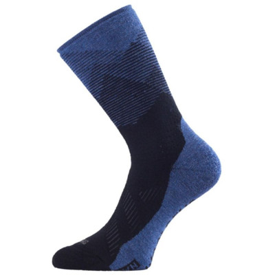 Термоноски треккинг Lasting FWN 595 - S - темно-синий