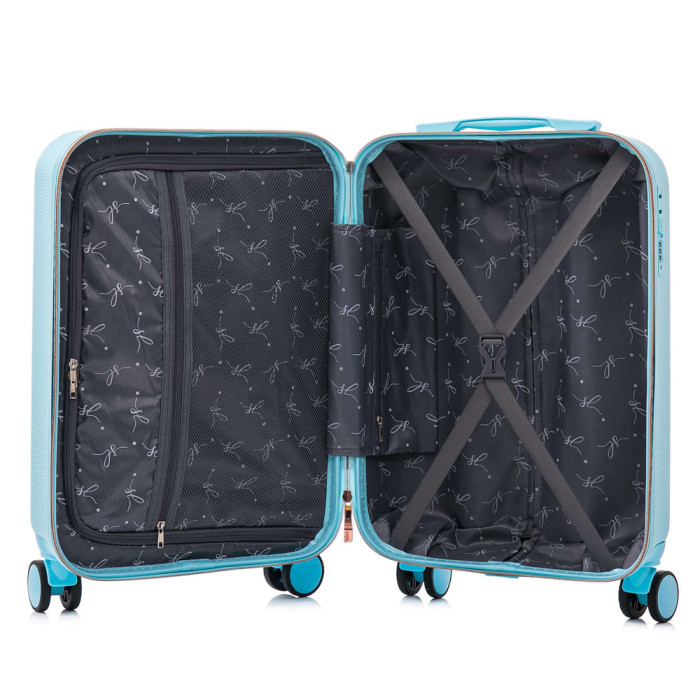 Чемодан Semi Line 20" (S) Blue (T5723-2)  