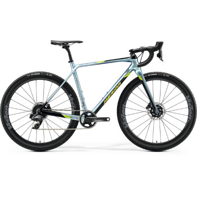 Велосипед Merida 2020 mission cx force edi l gly spark blue/bk(lime)