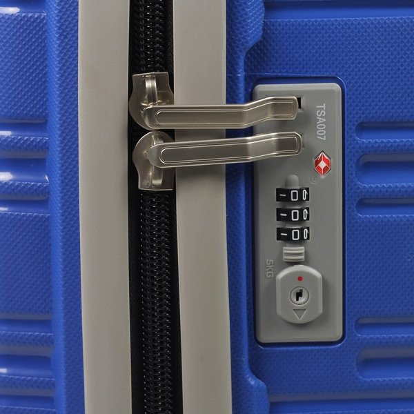 Чемодан Rock Impact, фиолетовый (размер L)  