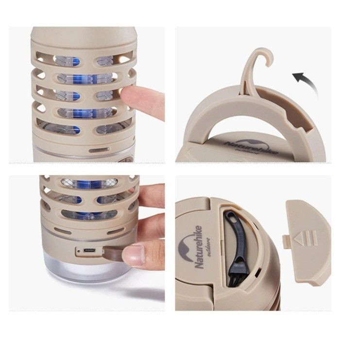 Фонарь антимоскитный Naturehike NH22ZM005, зеленый  