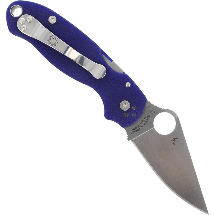 Нож Spyderco Para 3, G-10, S110V dark blue (C223GPDBL)  
