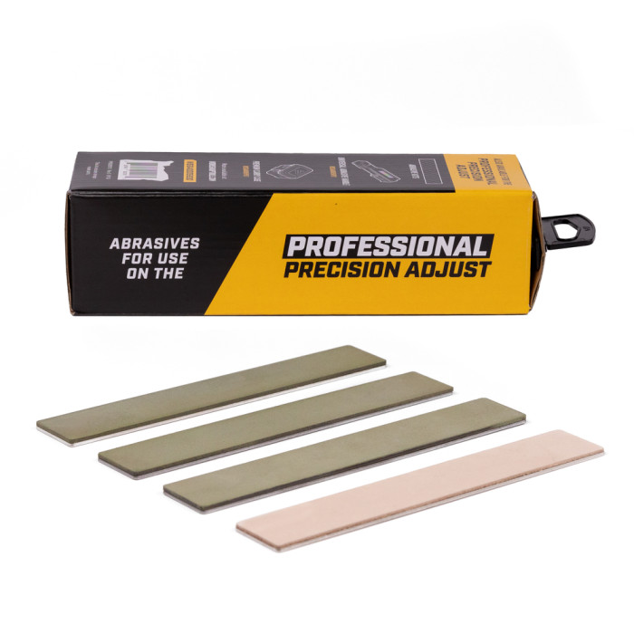 Work Sharp Набор аксессуаров для Professional Precision Adjust Elite Knife Sharpener (3 точильных камняя, 1 кожаная полоса, 1 полировальная паста)  