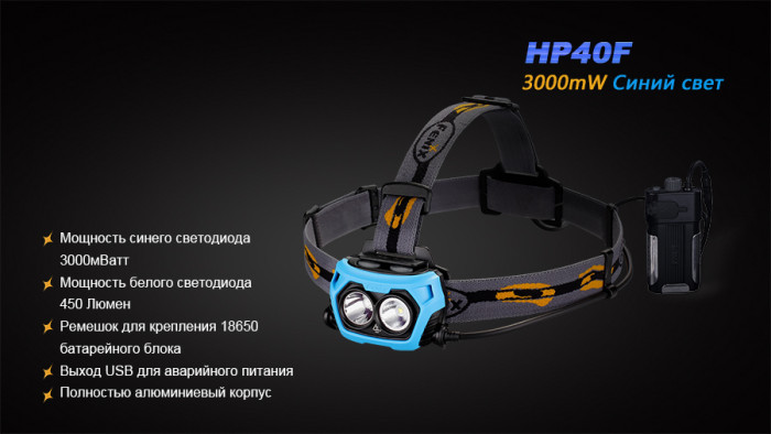 Фонарь Fenix HP40F XP-G2 (R5)  