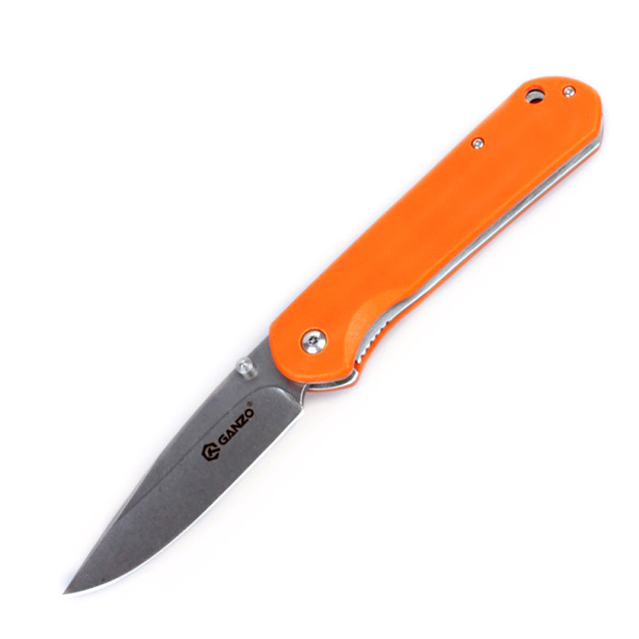 Нож Ganzo G6801, оранжевый  