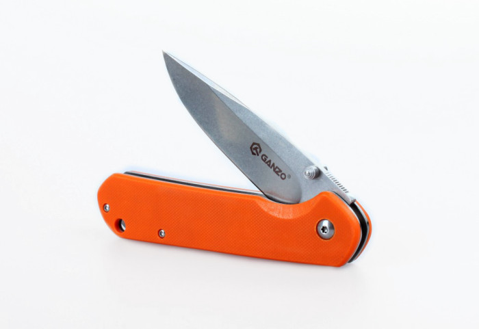 Нож Ganzo G6801, оранжевый  