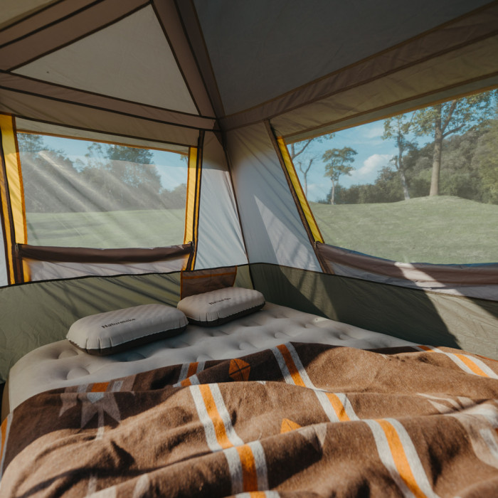 Палатка четырехместная Naturehike Cape Series 5.2 CNK2450WS037, серо-коричневая  