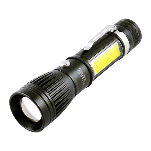 Карманный фонарь Police 2545-T6+COB, 1x18650, USB  