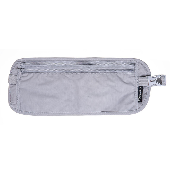 Сумка-кошелек поясная Naturehike Travel Waist Bag light grey NH15Y005-B  