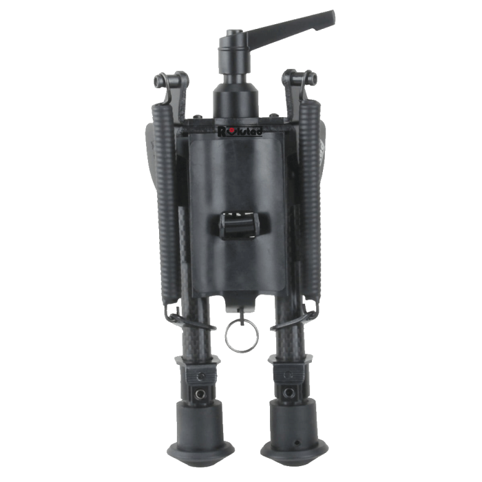 Сошки Vector Optics 155-230 мм. Карбоновое волокно, подпружиненное с рычагом  